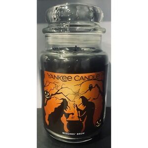 Yankee Candle WITCHES BREW 22 oz. HALLOWEEN Scented Jar Housewarmer